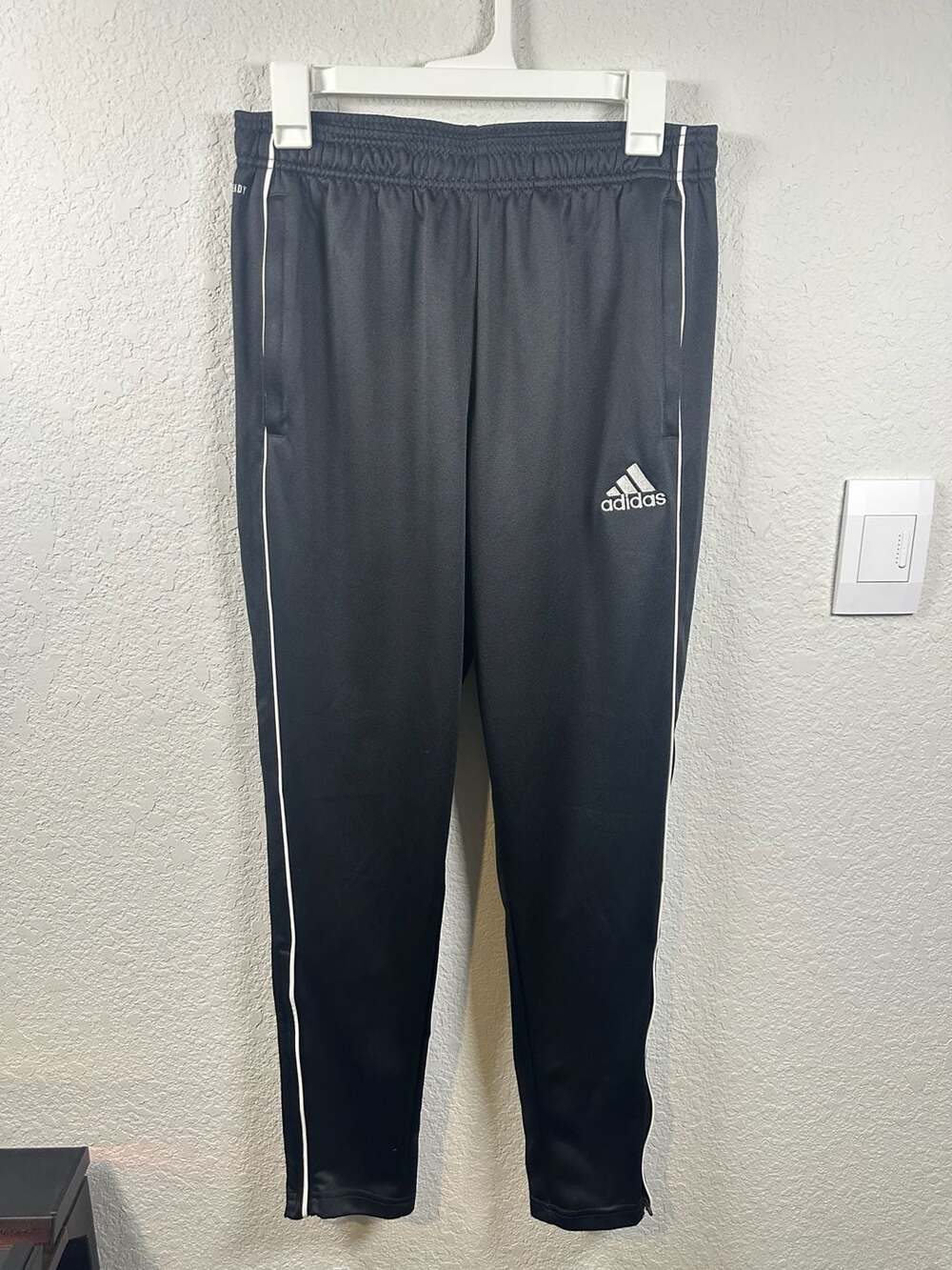 Adidas Aeroready Training Pants Black White